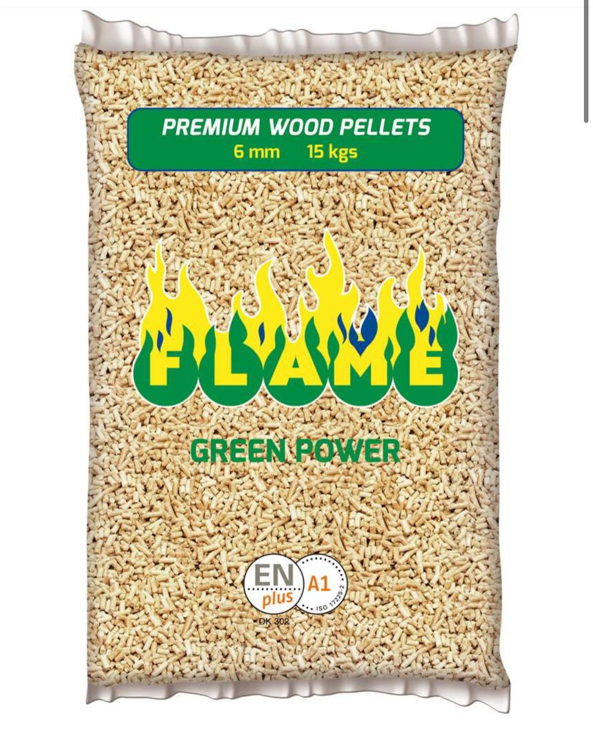 PELLET FLAME GREEN POWER